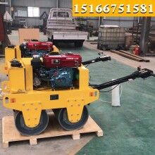 讓你想看就看！雙鋼輪震動壓路機 回填土壓實機 溝槽振動碾